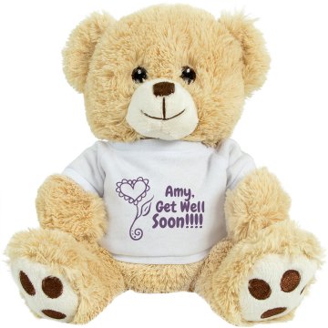 Get Well Soon Medium Plush Teddy Bear