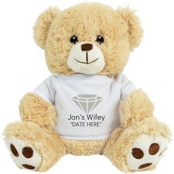 Jon's Wifey Teddy Bear Medium Plush Teddy Bear