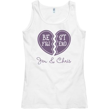 Jen & Chris Junior Fit Bella Sheer Longer Length Rib Tank Top