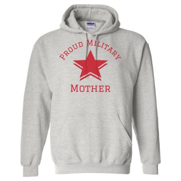 Proud Mother Bulldog Unisex Gildan Heavy Blend Hoodie