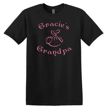 Gracie's Grandpa Unisex Gildan Heavy Cotton Crew Neck Tee