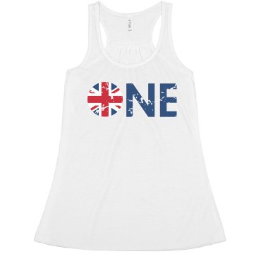 UK One Misses Bella Flowy Boxy Lightweight Crop Tank