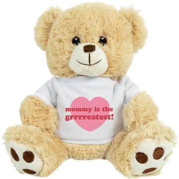 Mommy Is The Grrreatest Plush Tiger