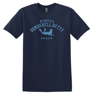 Roller Team Husband Shirt Unisex Gildan Heavy Cotton Crew Neck Tee