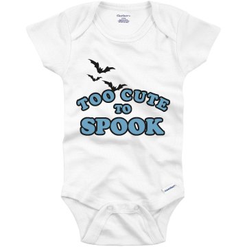Too Cute To Spook Infant Gerber Onesies