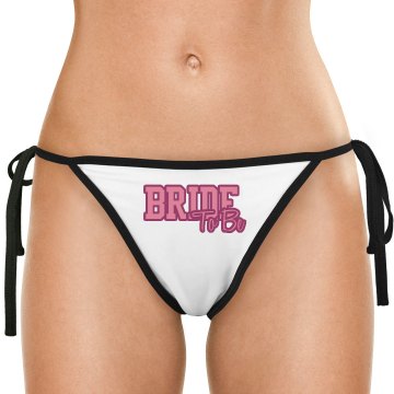 Bride Bikini w/Back American Apparel Nylon Tricot Side-Tie Bikini Swimsuit Bottom