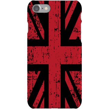 Union Jack iPhone Case Plastic iPhone 5 Case Black