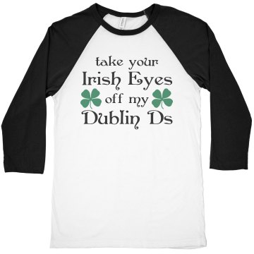 St. Patrick Dublin Ds Junior Fit Bella 1x1 Rib Cap Sleeve Raglan Tee