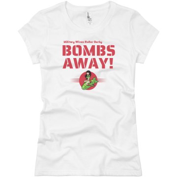 Bombs Away! Junior Fit Basic Bella Favorite Tee
