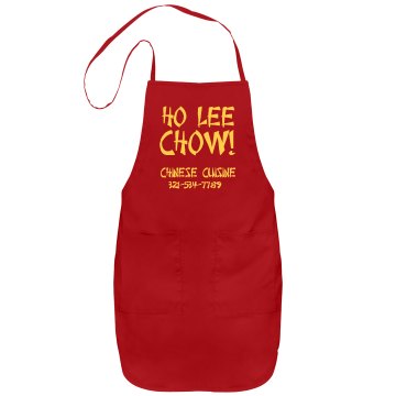 Ho Lee Chow Apron Port Authority Adjustable Full Length Apron