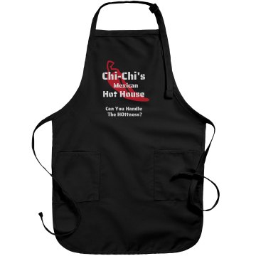 Chi Chi's Mexican Port Authority Adjustable Full Length Apron