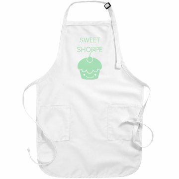Sweet Shoppe Apron Basic White Apron