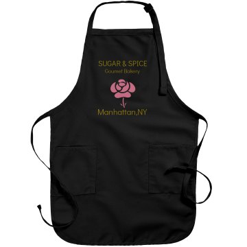  Sugar&Spice Bakery Apron Port Authority Adjustable Full Length Apron