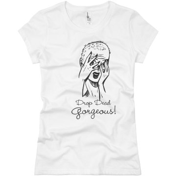 Drop Dead Gorgeous Junior Fit Basic Bella Favorite Tee