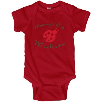 Mommy's Bug Infant Rabbit Skins Lap Shoulder Creeper
