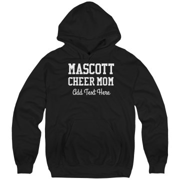 Mustangs Cheerleader Mom Unisex Hanes Ultimate Cotton Heavyweight Hoodie