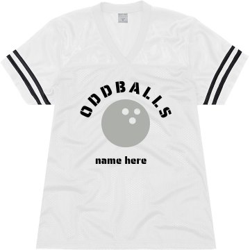 Oddballs Junior Fit Soffe Mesh Football Jersey
