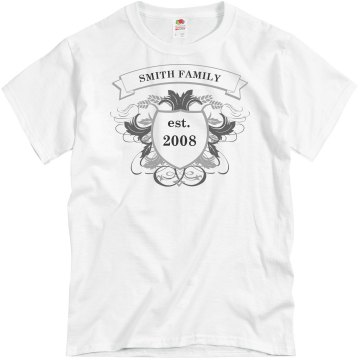 Family Reunion Crest Tee Unisex Basic Gildan Heavy Cotton Crew Neck Tee