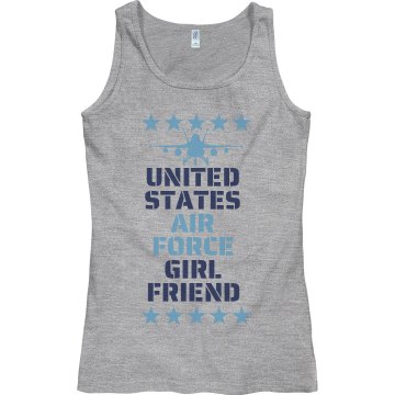 USMS Devil Dog Junior Fit Bella Sheer Longer Length Rib Tank Top