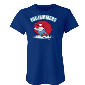 Toejammer Team Junior Fit Bella Crewneck Jersey Tee