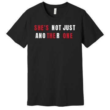 She's The One Unisex Canvas Jersey Tee