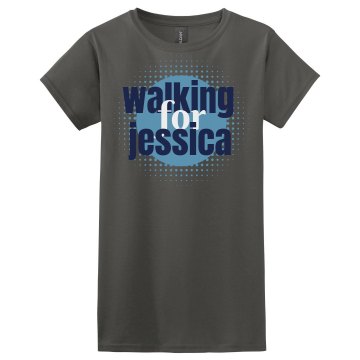 Walking For [Insert Name] Misses Relaxed Fit Gildan Ultra Cotton Tee