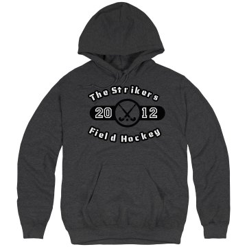 Field Hockey Hoodie Unisex Hanes Ultimate Cotton Heavyweight Hoodie