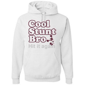 Hit It Again Rhinestone  Unisex Hanes Ultimate Cotton Heavyweight Hoodie