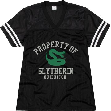 Property of Slytherin Junior Fit Augusta Replica Football Jersey