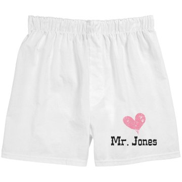 Mr.Heart Boxers Unisex Robinson Boxer Shorts