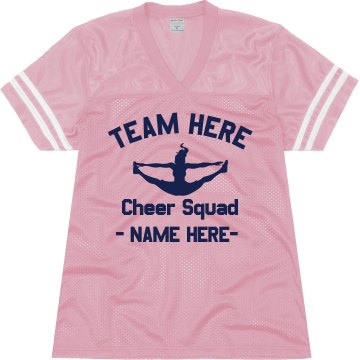 Cheer Jersey Junior Fit Augusta Replica Football Jersey