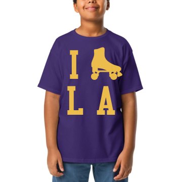 I Skate L.A. Youth Gildan Ultra Cotton Crew Neck Tee