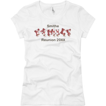 Smithe Family Reunion Junior Fit Basic Bella Favorite Tee
