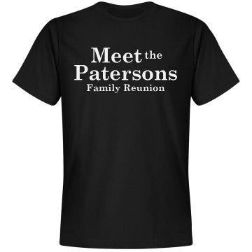 Meet the Family Reunion Unisex Gildan Heavy Cotton Crew Neck Tee