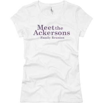 The Family Reunion Junior Fit Basic Bella Favorite Tee