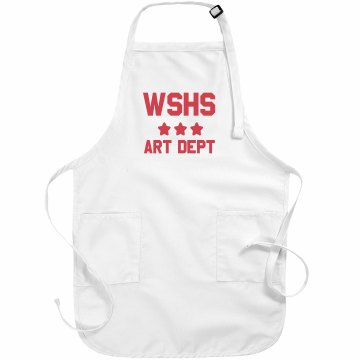 Art Dept. Apron Basic White Apron