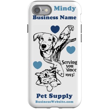 Business Promotion Case Rubber iPhone 4 & 4S Case Black