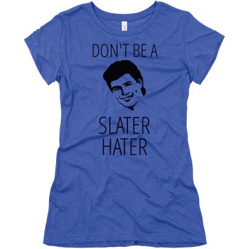 Slater Haters Junior Fit Bella Sheer Longer Length Scoopneck Tee