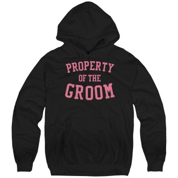 Property Of The Groom Unisex Hanes Ultimate Cotton Heavyweight Hoodie