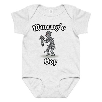 Mummy's Boy Infant Rabbit Skins Lap Shoulder Creeper