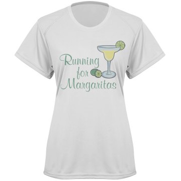 Running For Margaritas Paragon Women's Performance Tee