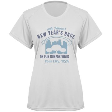 New Year's Race Paragon Women's Performance Tee