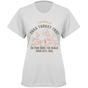 Thanksgiving Trot Race Paragon Women's Performance Tee