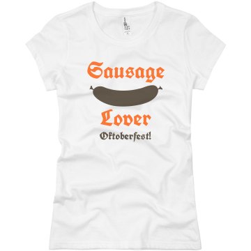 Sausage Lover Junior Fit Bella Sheer Longer Length Rib Tank Top