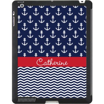 Anchor Name iPad Case Black iPad Smart Cover