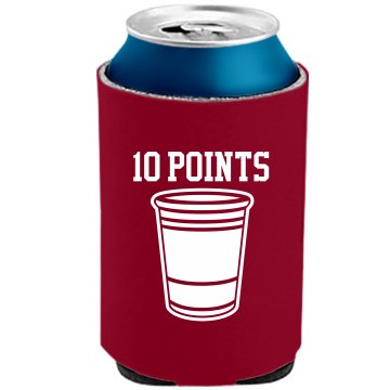 Pong +10 Points The Official KOOZIE Can Kooler
