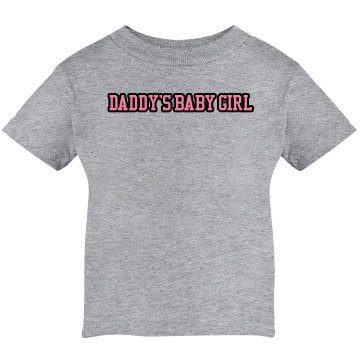 Daddy's Baby Girl Infant Bella Baby 2x1 Rib Tank Top