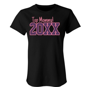 Voted Top Mommy Misses Relaxed Fit Anvil Heavyweight Tank Top