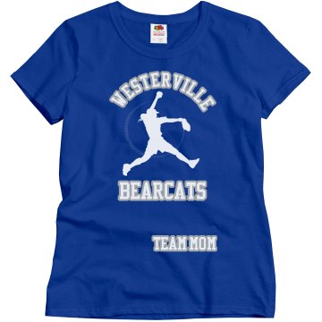 Westerville Team Mom Misses Relaxed Fit Gildan Ultra Cotton Tee