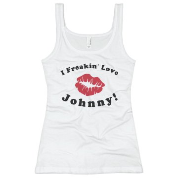 Freakin Love! Junior Fit Bella Slit V-Neck Tee